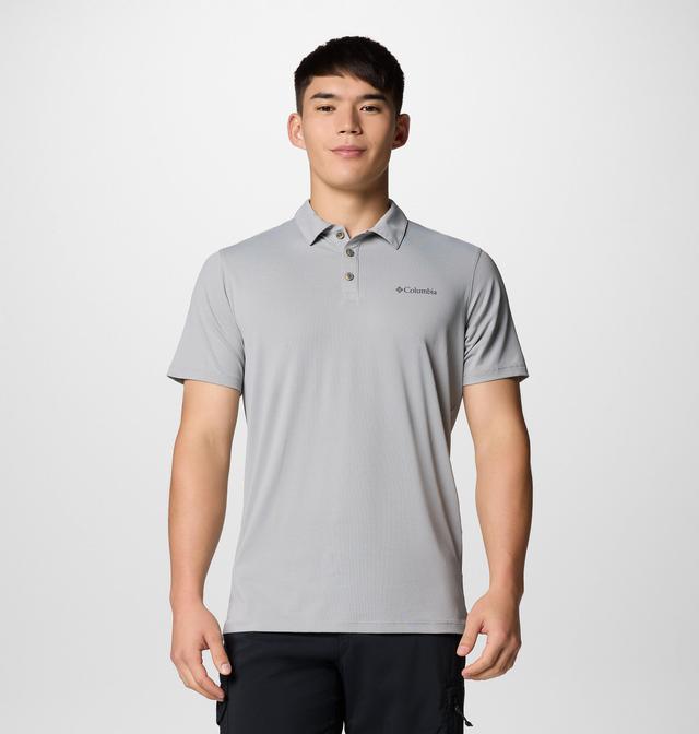 Columbia Men's Tech Trail Utility Polo - Tall - 2XT - Grey