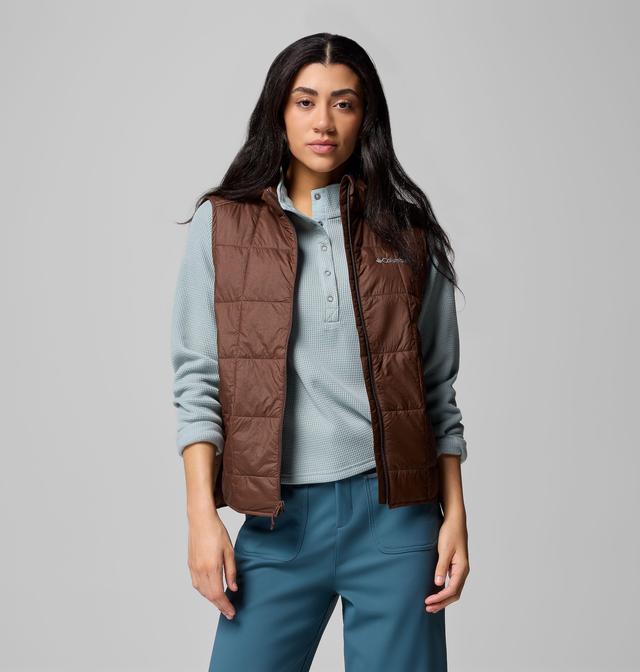 Columbia Women's Sienna Hill Quilted Vest - L - Brown  Tobacco