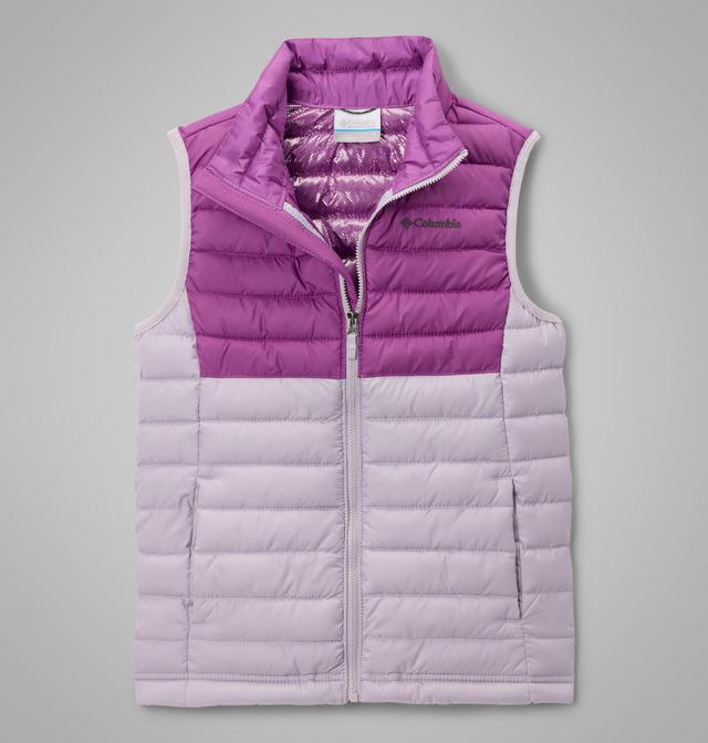 Columbia Kids' Powder Lite Vest - S - Purple  Lavender Pearl,