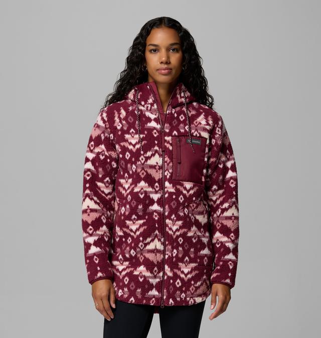 Columbia Women's Winter Warmth  Printed Full Zip Hoodie-