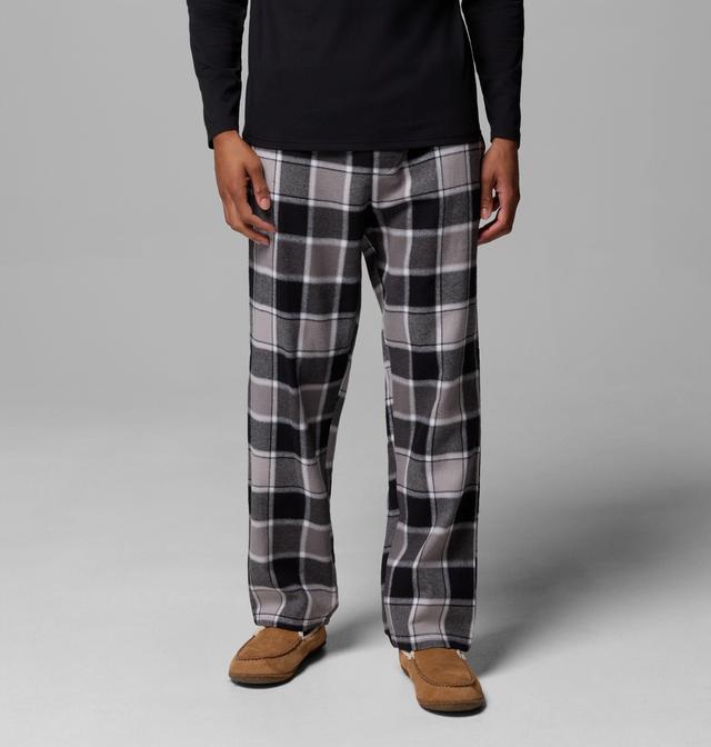 Columbia Men's Flannel Pant - M - Blue  Harbor Plaid, Black