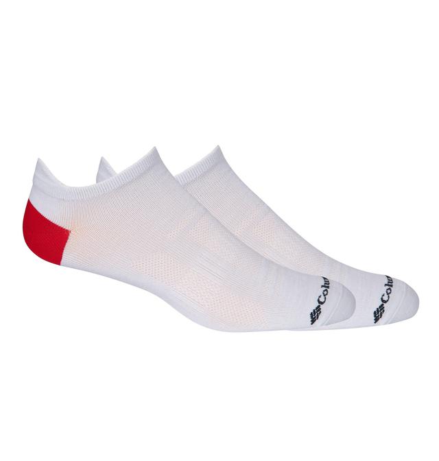 Columbia Men's Space Dye BRR No-Show Lightweight Socks - 2 Pack-