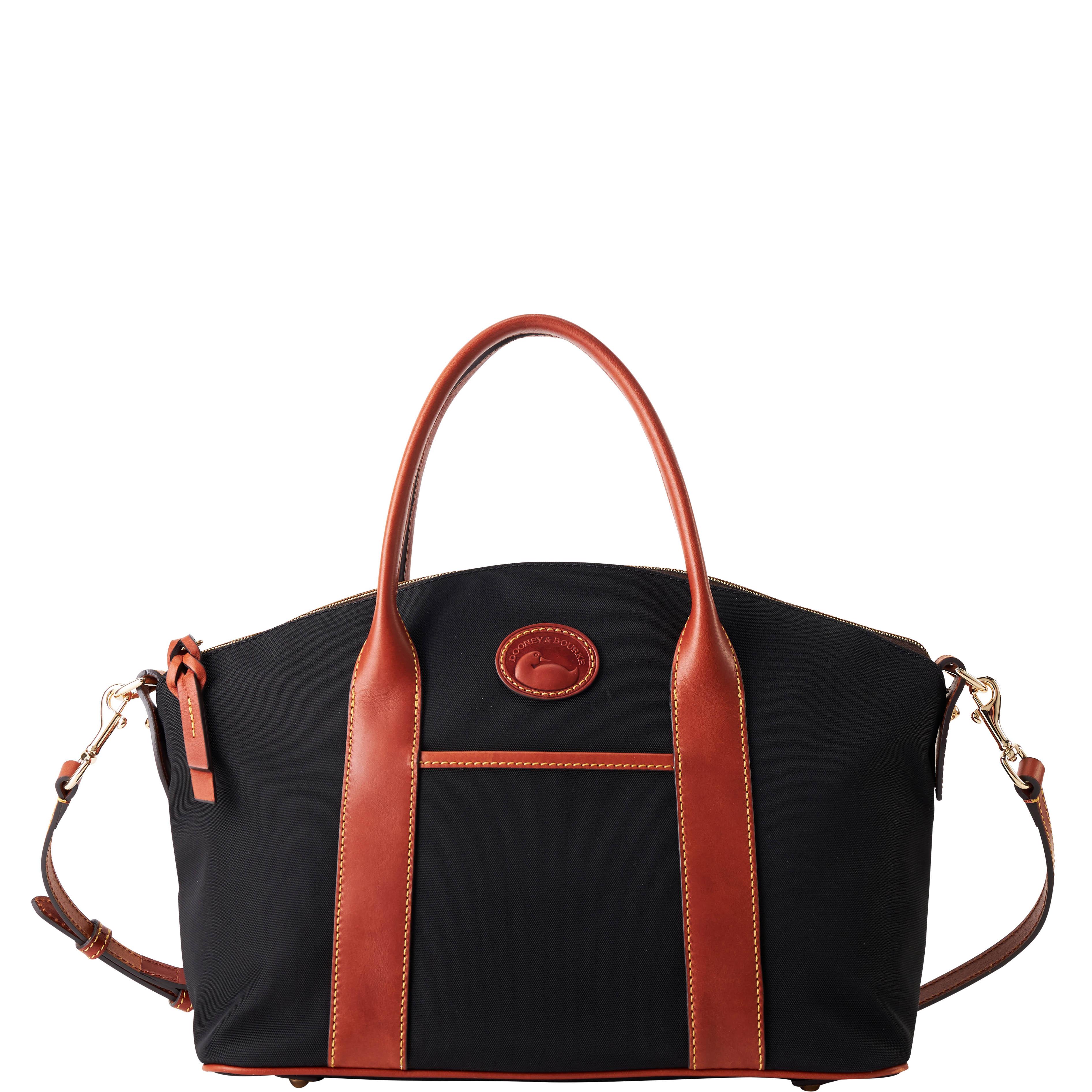Dooney & Bourke Women's Nylon Madeline Fabric Satchel in Black
