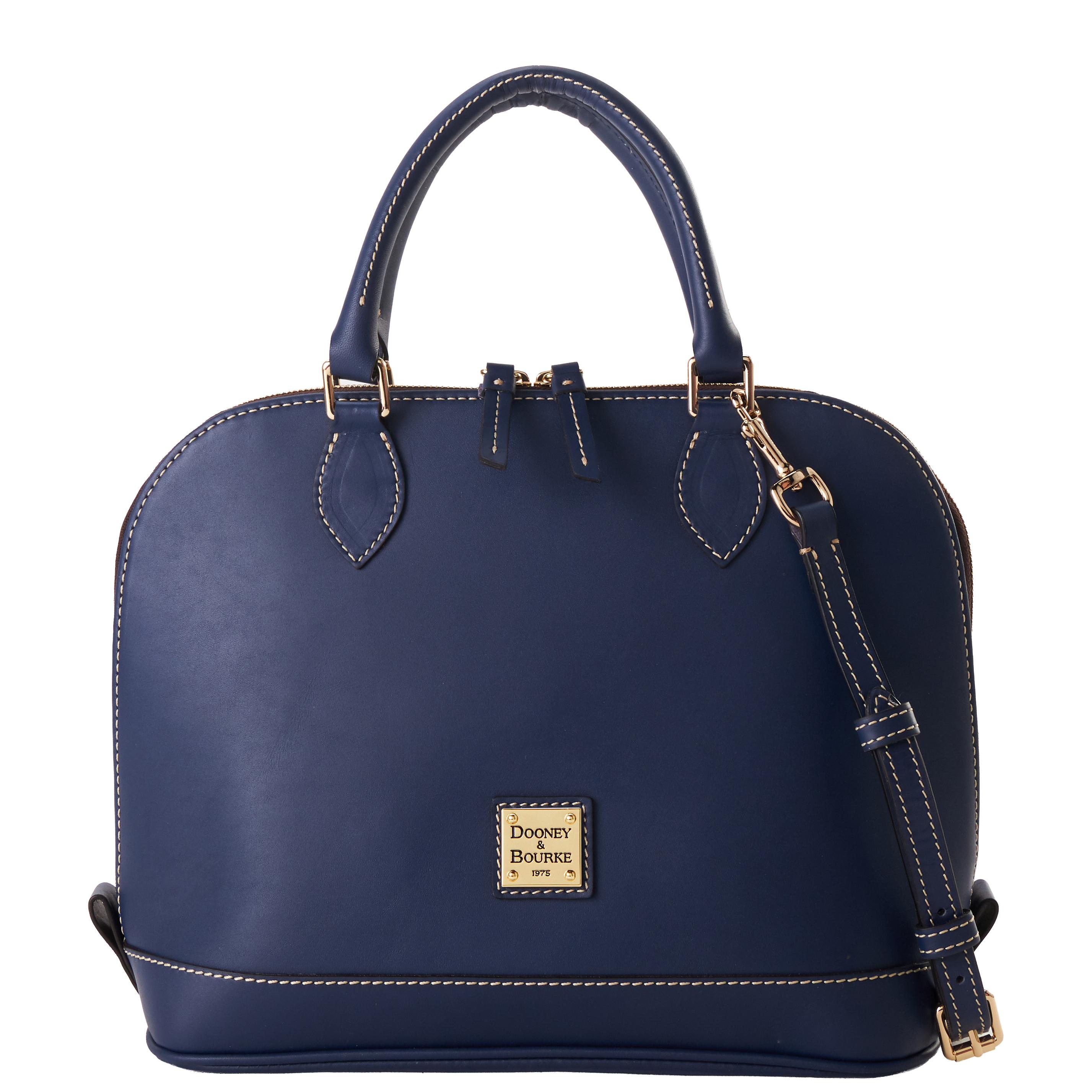 Dooney & Bourke Women's Penrose Zip Zip Leather Satchel in Ocean
