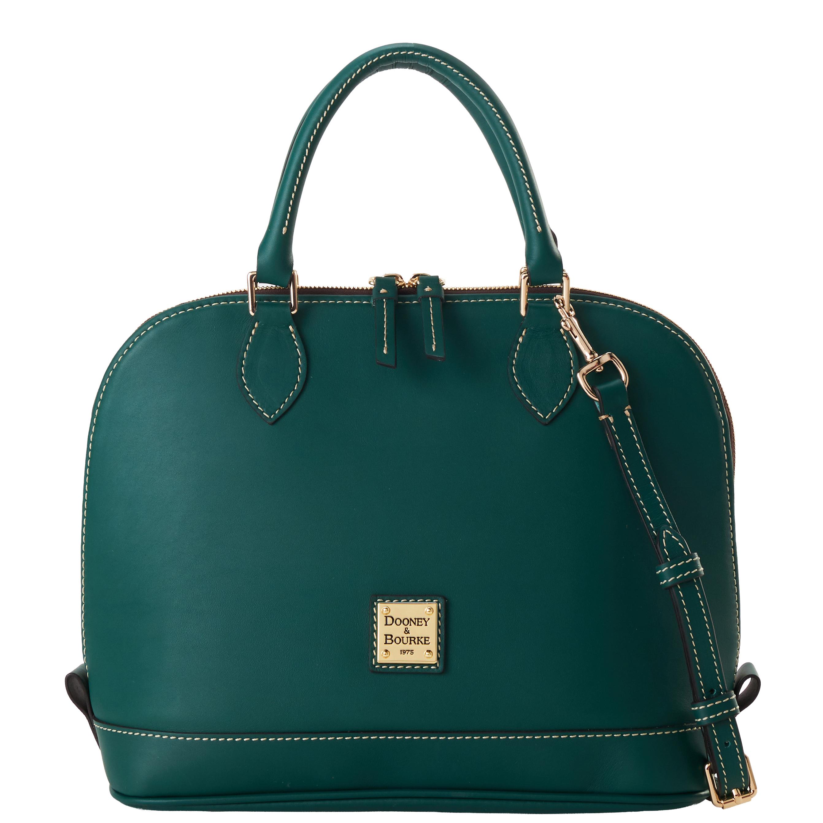 Dooney & Bourke Women's Penrose Zip Zip Leather Satchel in Ivy
