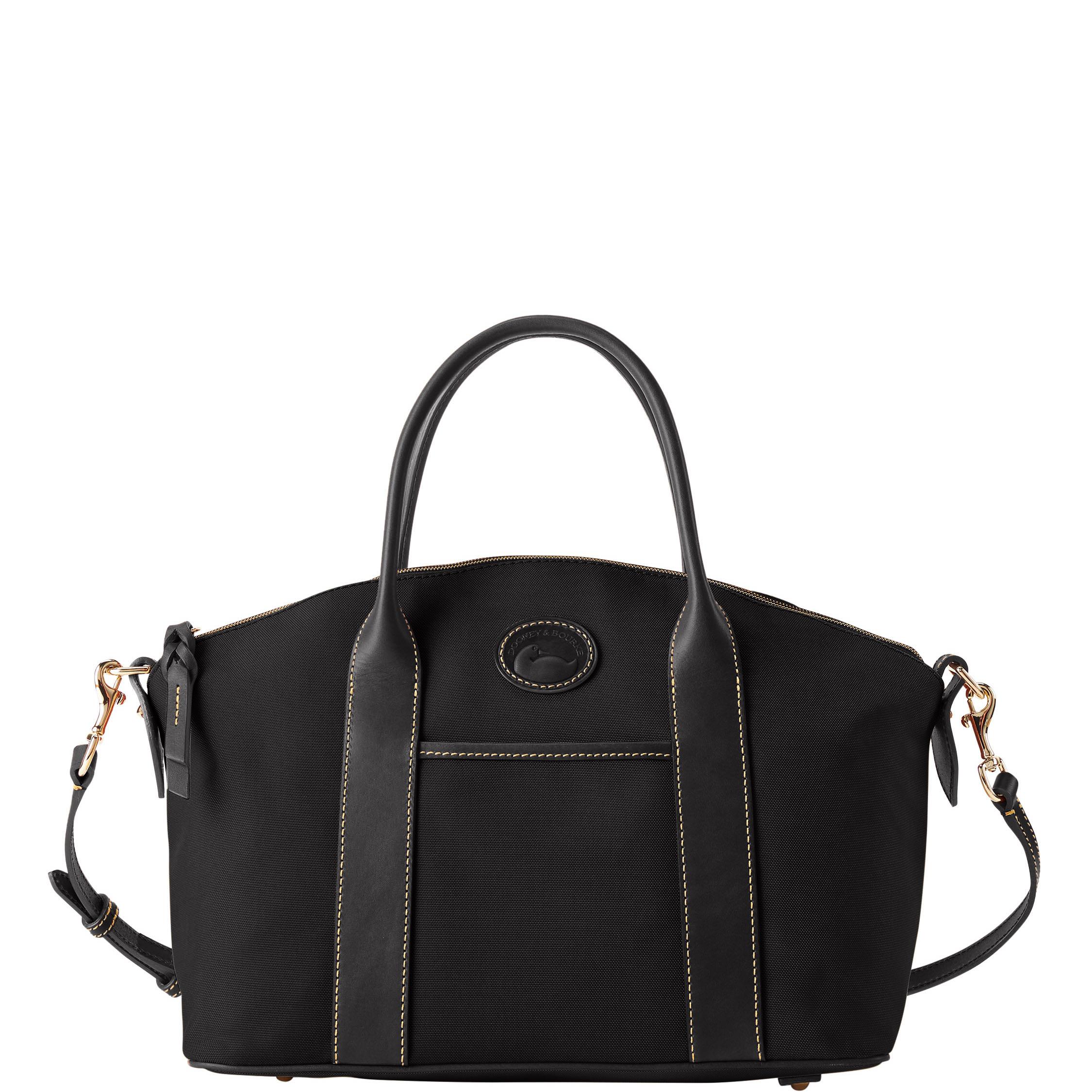 Dooney & Bourke Women's Nylon Madeline Fabric Satchel in Black Black