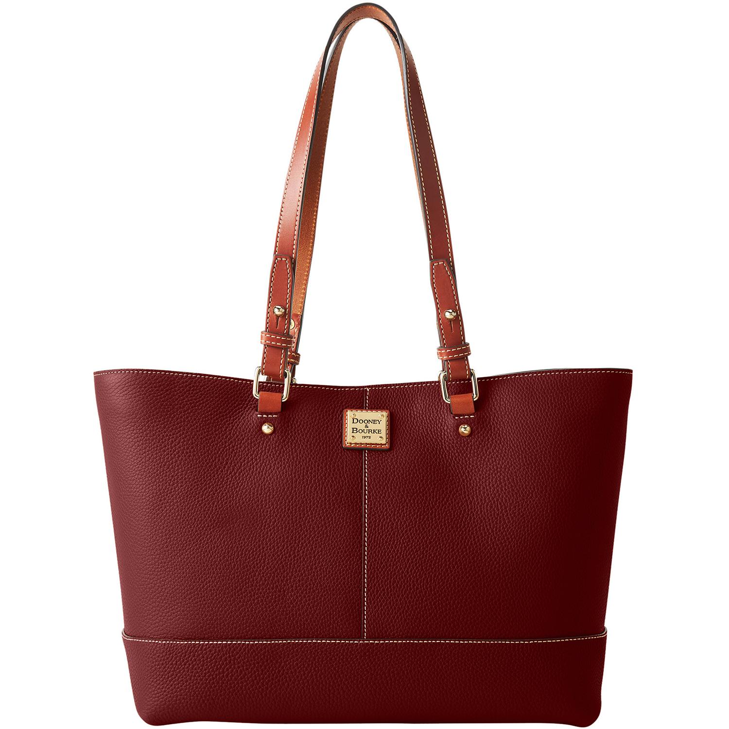 Dooney & Bourke Women's Pebble Grain East West Leather Chelsea in Wine
