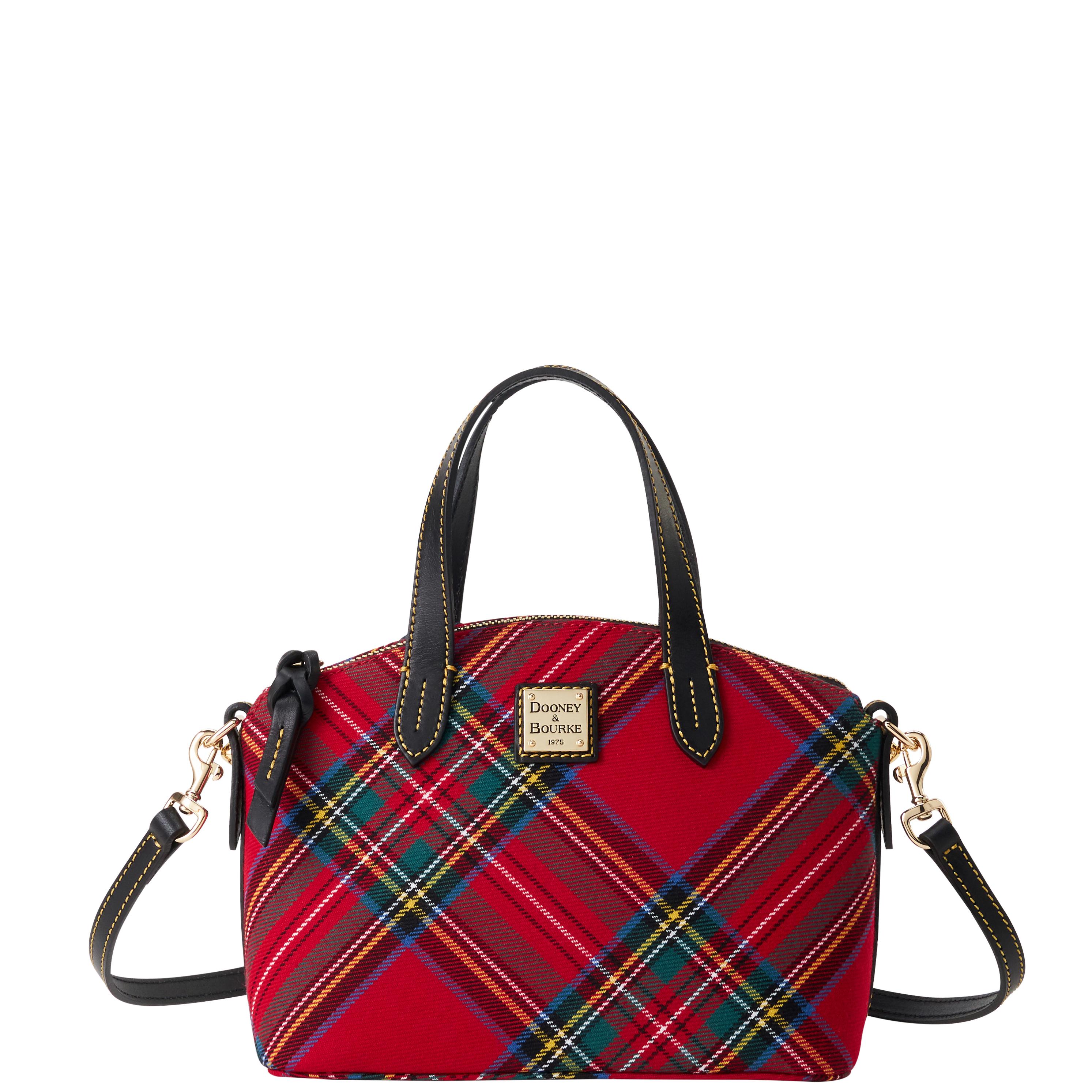 Dooney & Bourke Women's Tartan Ruby in Red, Leather