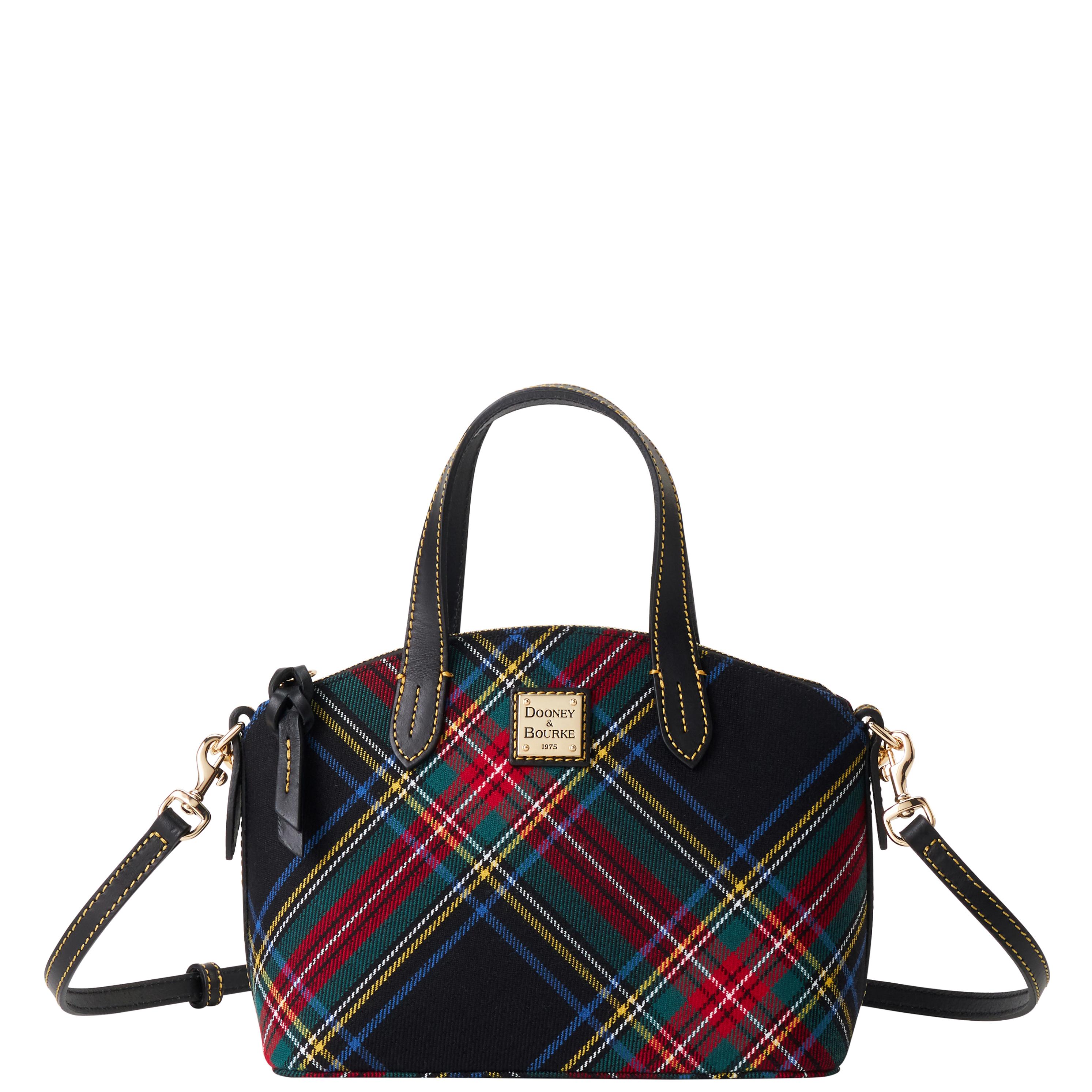 Dooney & Bourke Women's Tartan Ruby in Black, Leather