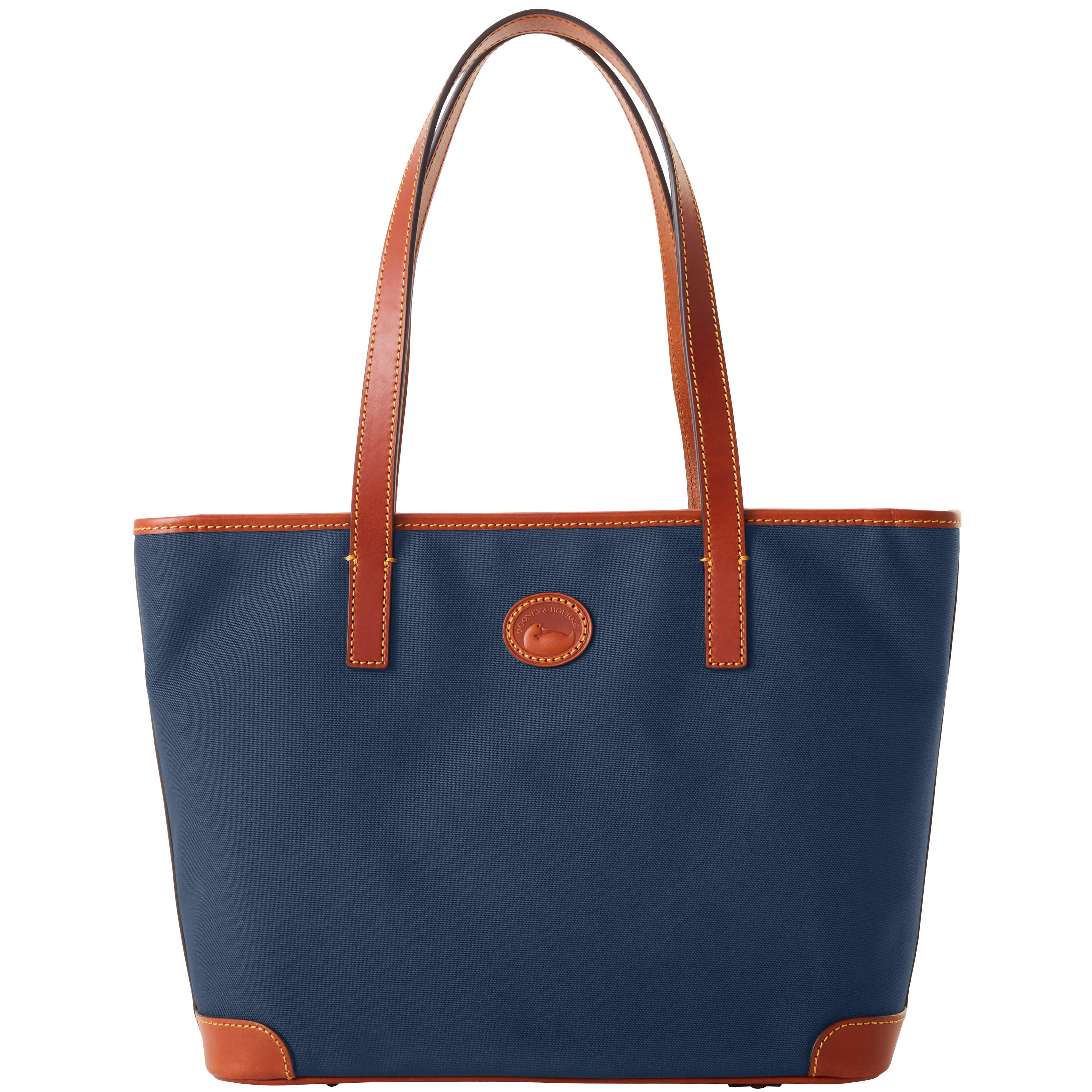 Dooney & Bourke Women's Nylon Charleston Fabric Tote Bag in Navy