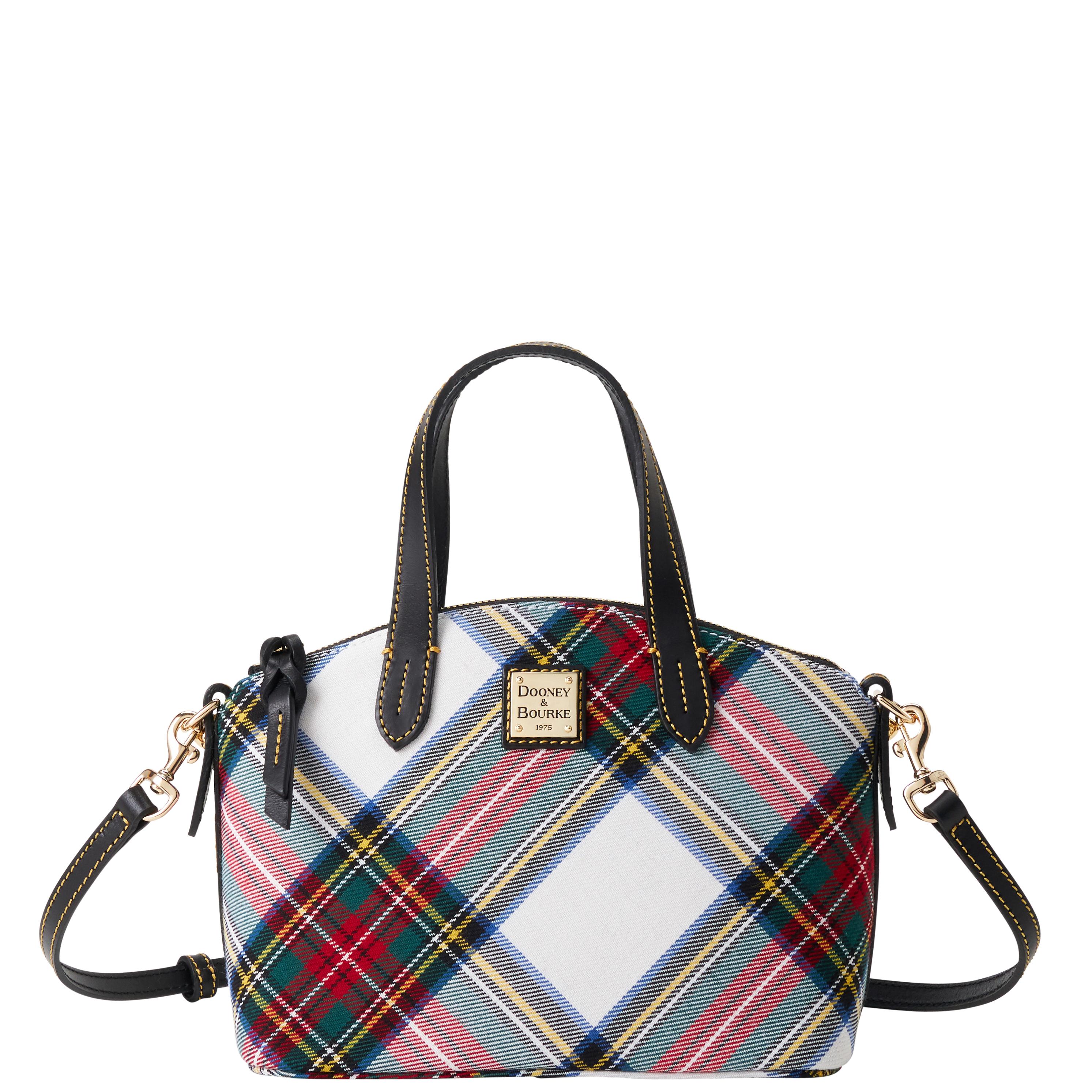Dooney & Bourke Women's Tartan Ruby in White, Leather