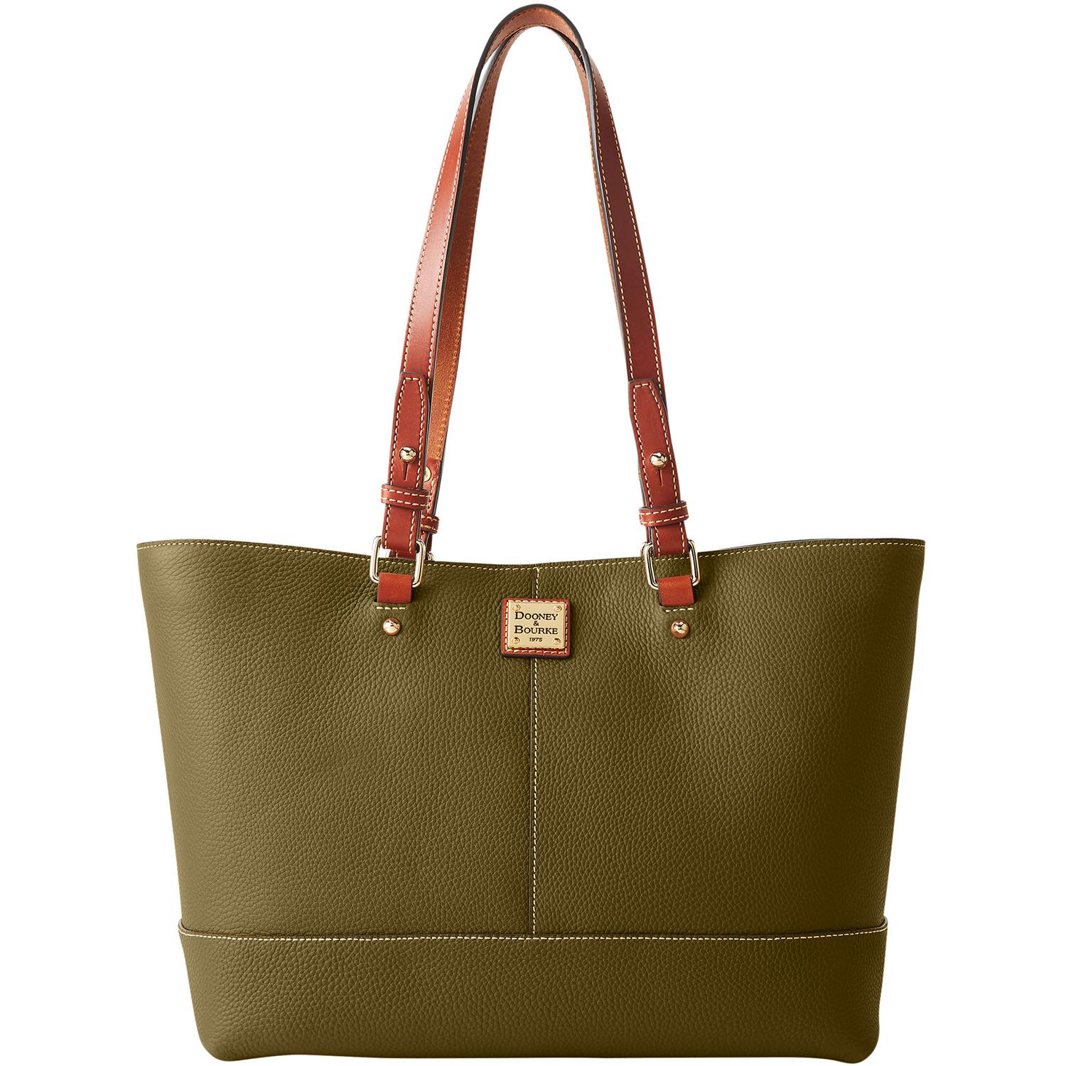 Dooney & Bourke Women's Pebble Grain East West Leather Chelsea in Olive