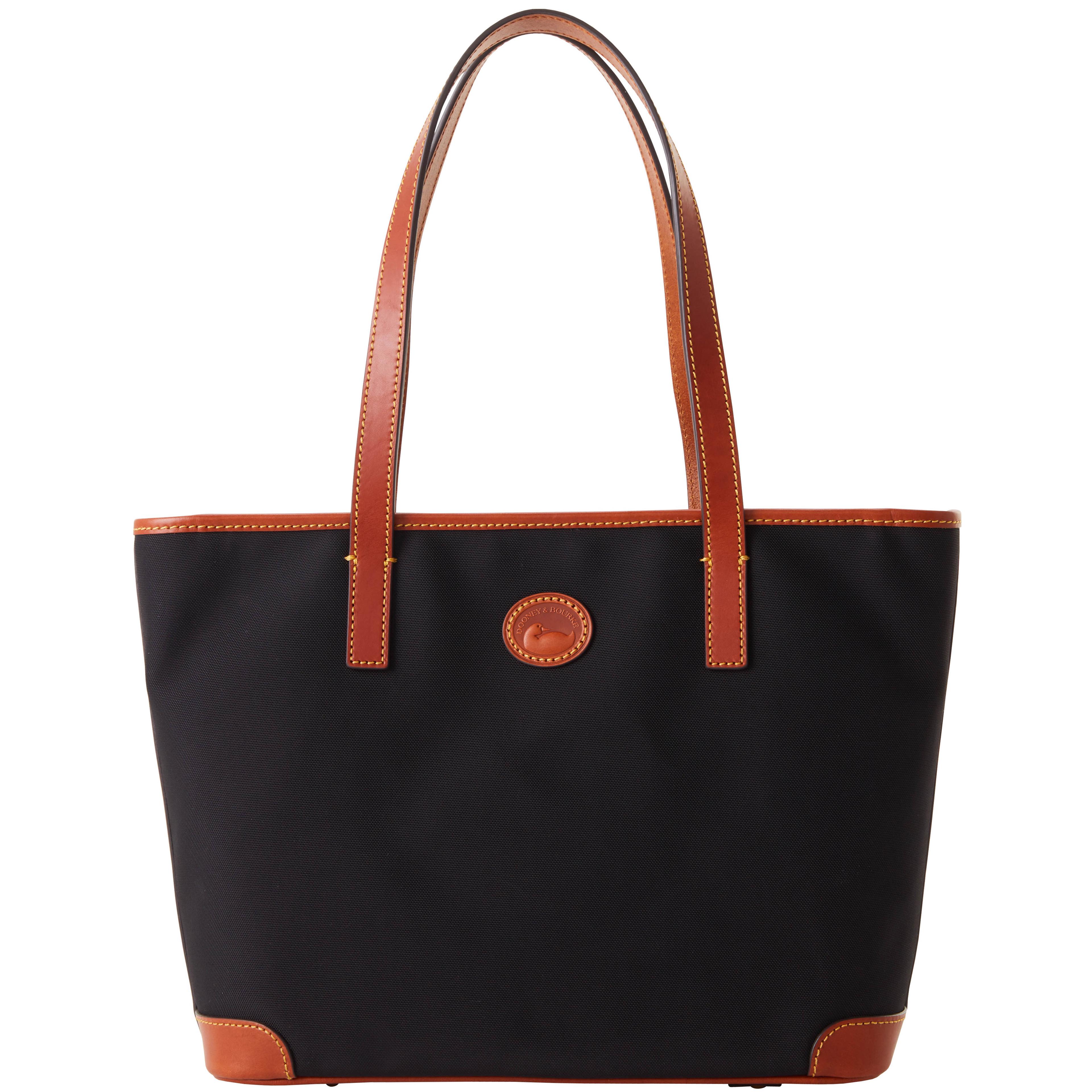 Dooney & Bourke Women's Nylon Charleston Fabric Tote Bag in Black