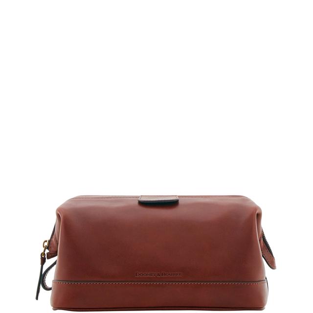 Dooney & Bourke Men's Florentine Dopp Kit in Chestnut, Leather