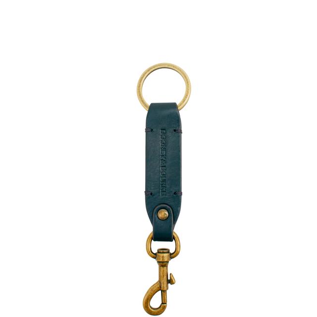 Dooney & Bourke Florentine Carpenter Key Chain in Black Black, Leather