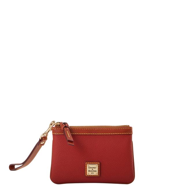 Dooney & Bourke Women's Kirby Medium Coated Cotton Wristlet in Red