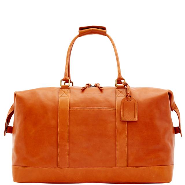 Dooney & Bourke Florentine Medium Duffle Bag in Natural, Leather