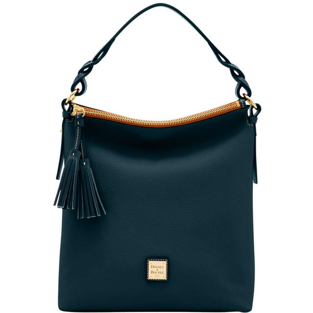 Dooney & Bourke Women's Pebble Grain Small Sloan Leather Shoulder Bag in Black Black