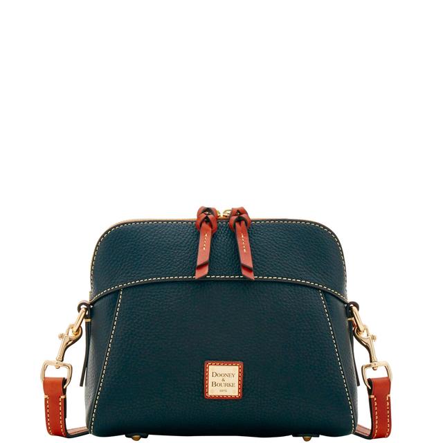 Dooney & Bourke Women's Pebble Grain Cameron Crossbody Leather Shoulder Bag in Black