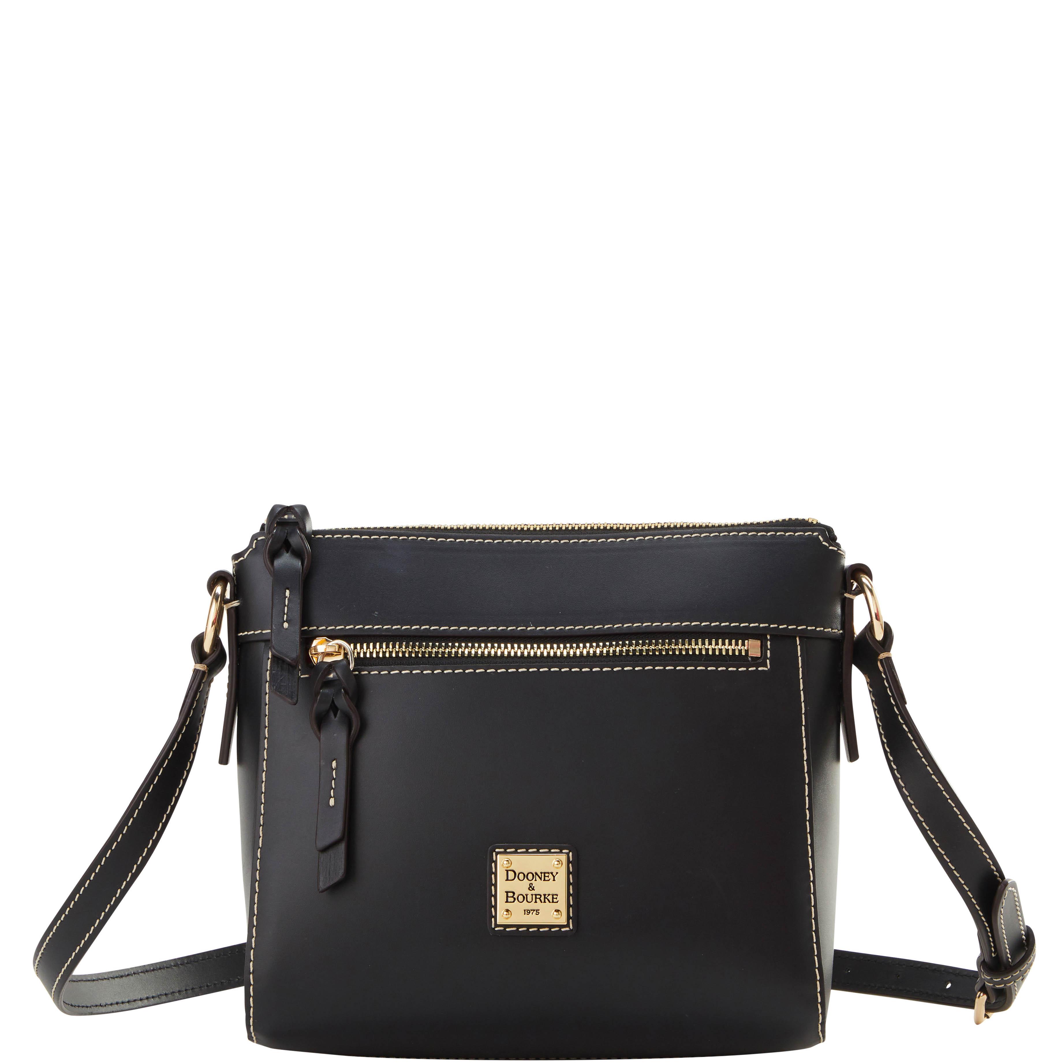 Dooney & Bourke Women's Penrose Allison Crossbody Leather Shoulder Bag in Black