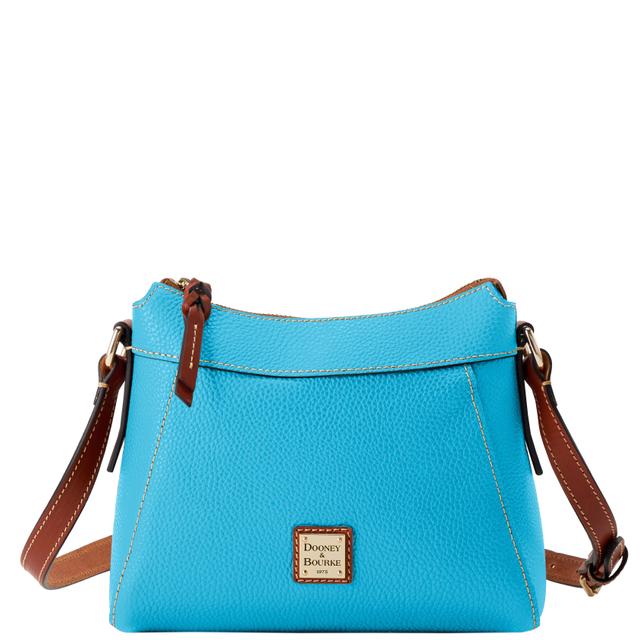 Dooney & Bourke Women's Pebble Grain Small Cassidy Leather Crossbody in Azure