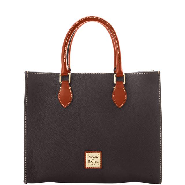 Dooney & Bourke Pebble Grain Janine Leather Bag in Black