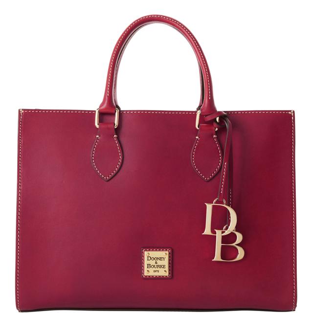 Dooney & Bourke Women's Belmar Janine Leather 35 in Strawberry