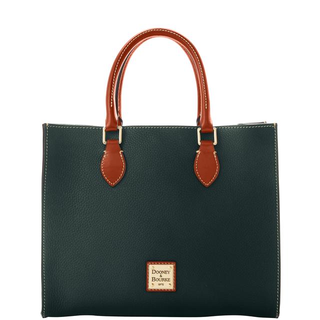 Dooney & Bourke Pebble Grain Janine Leather Bag in Forest