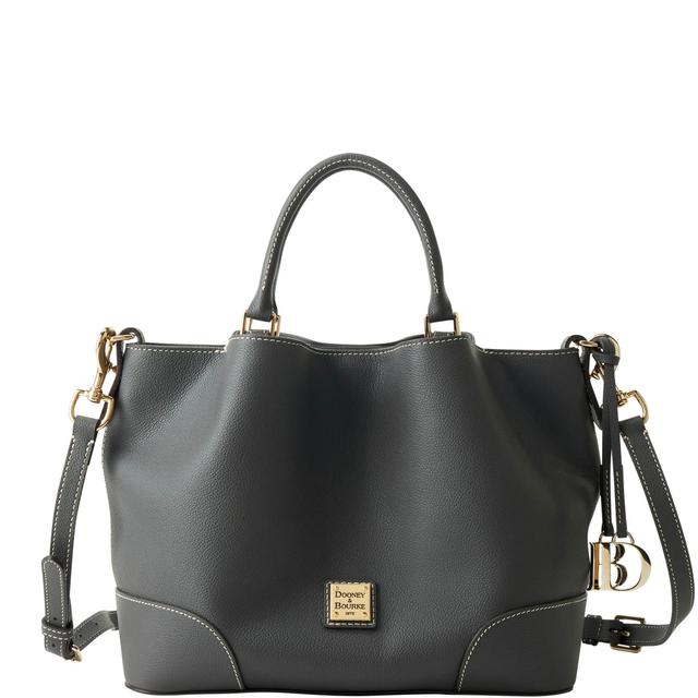 Dooney & Bourke Women's Sorrento Barlow in Light Grey, Leather