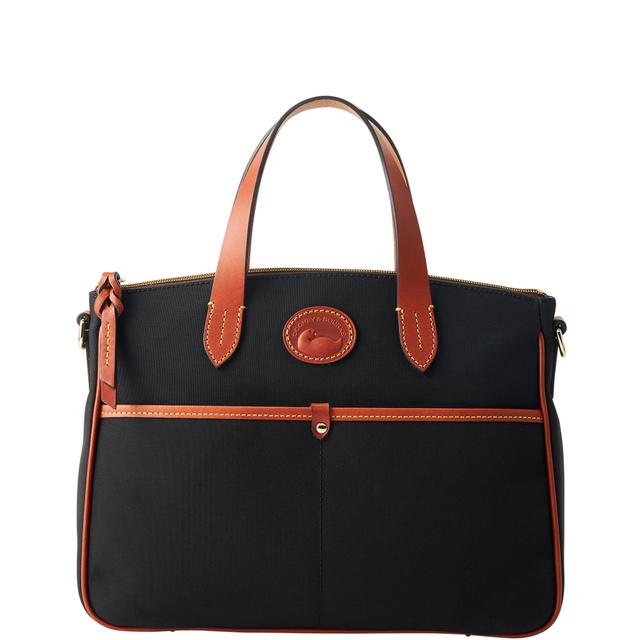 Dooney & Bourke Women's Nylon Small Daniela Fabric Satchel Bag in Black
