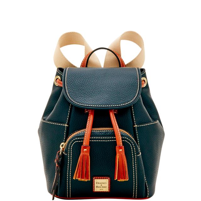Dooney & Bourke Women's Pebble Grain Small Murphy Leather Backpack in Black