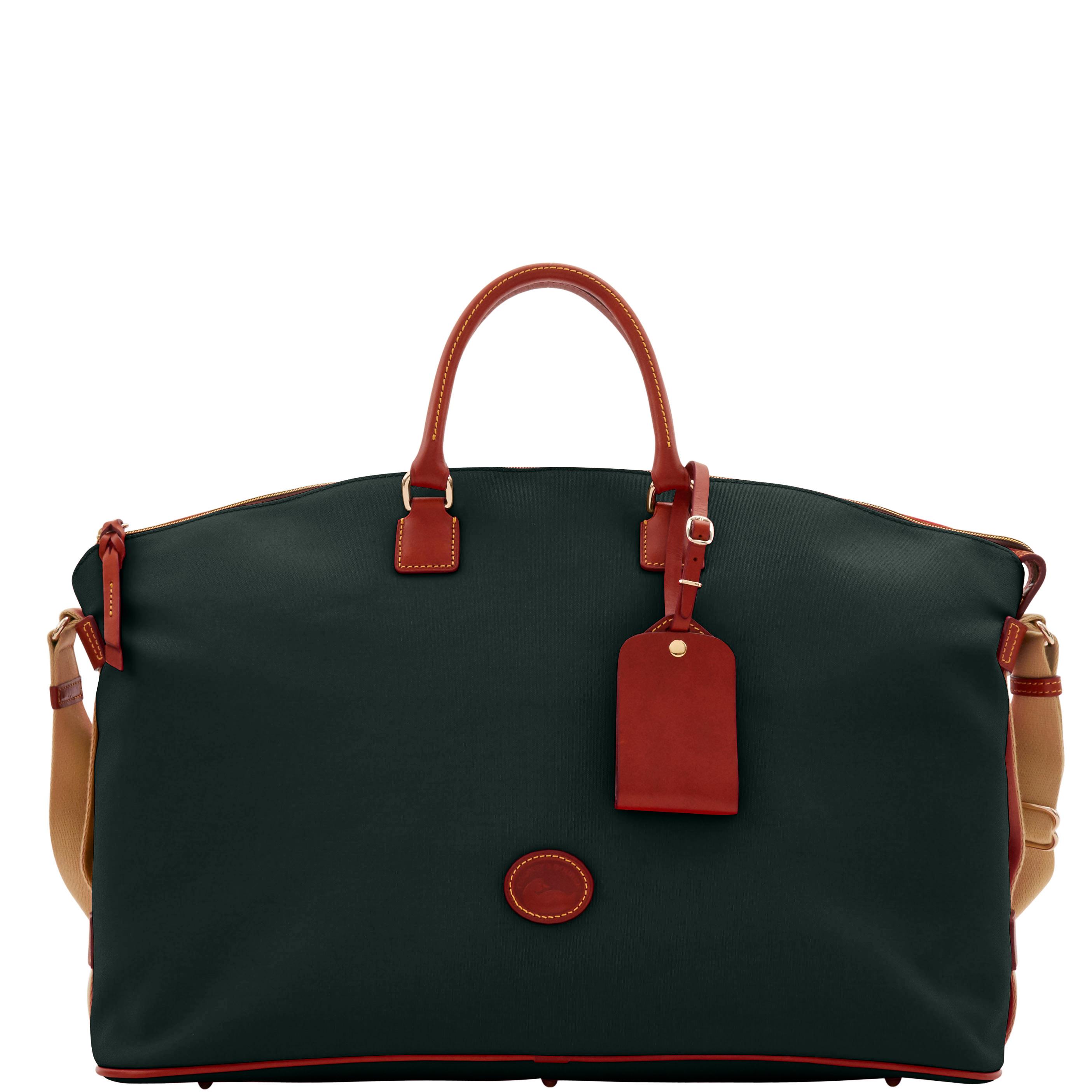 Dooney & Bourke Women's Nylon Weekender Duffle Bag in Ivy, Fabric