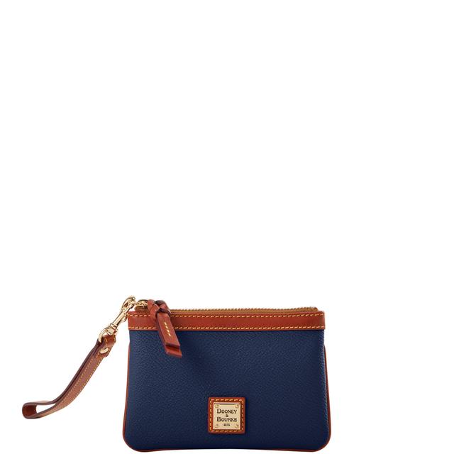 Dooney & Bourke Women's Kirby Medium Coated Cotton Wristlet in Marine