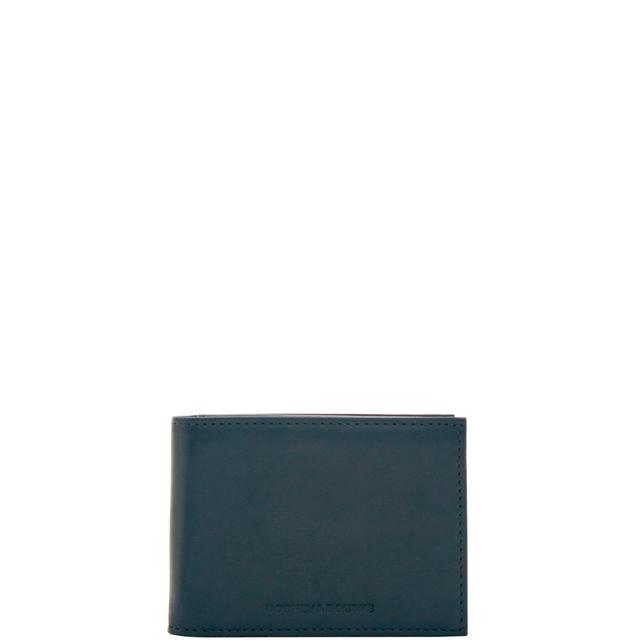Dooney & Bourke Men's Florentine Billfold with Train Pass in Black Black, Leather