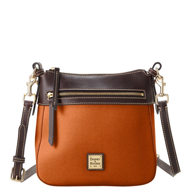 Natural Saffiano Leather Crossbody Bag 25 by Dooney & Bourke