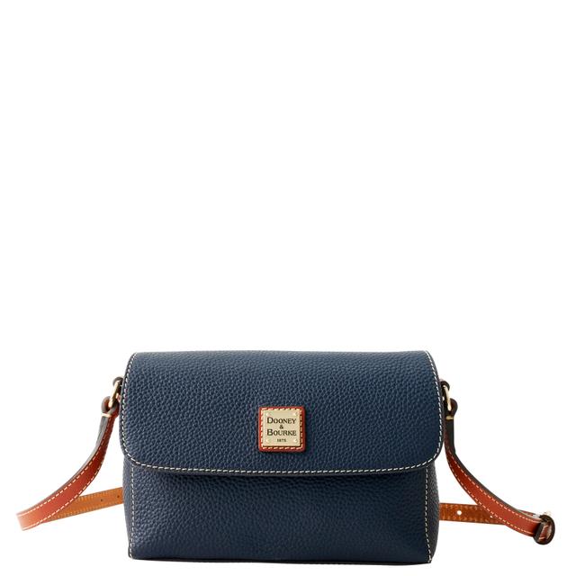 Midnight Blue Rena Leather Crossbody Bag by Dooney & Bourke