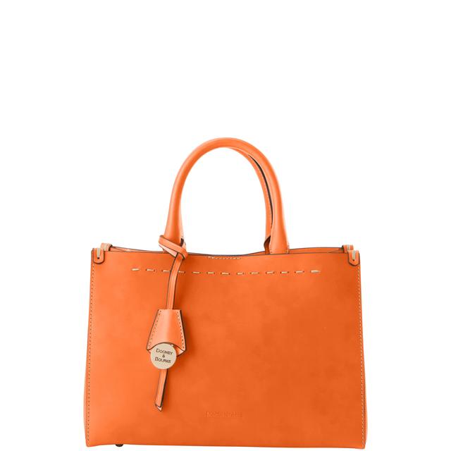 Dooney & Bourke Women's Alto Small Delphina in Clementine, Leather