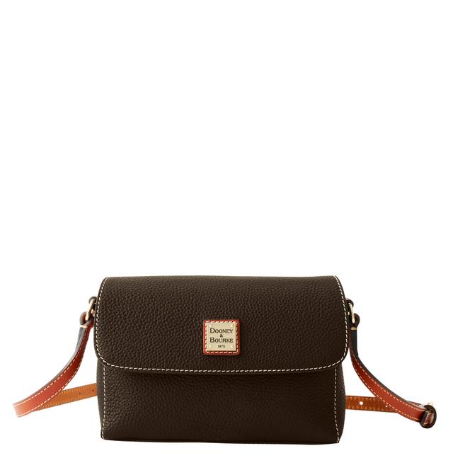 Dooney & Bourke Brown Tmoro Rena Leather Crossbody Bag