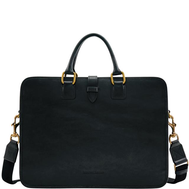 Dooney & Bourke Florentine Brooklyn Briefcase in Black, Leather