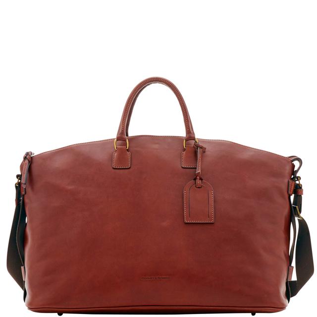 Dooney & Bourke Florentine Weekender Duffle Bag in Chestnut, Leather