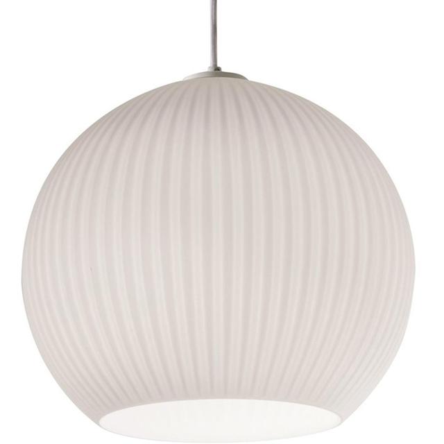 AFX CLEP13WH Cleo 1 Light 13 inch White Pendant Ceiling Light