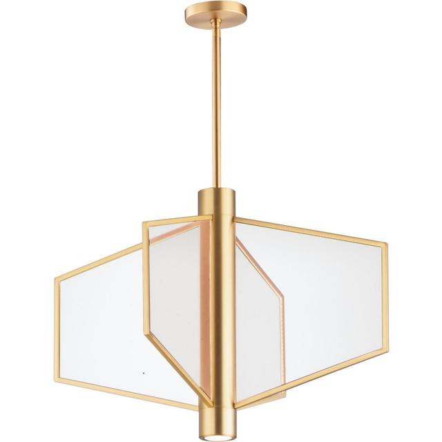 ET2 E25132-133NAB Telstar LED 26 inch Natural Aged Brass Single Pendant Ceiling Light