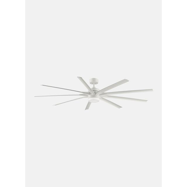 Fanimation FPD8148MW-220 Odyn 84 inch Matte White Ceiling Fan
