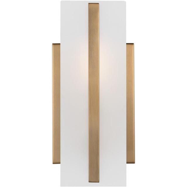 Visual Comfort Studio Collection 4154301-848 Dex 1 Light 4.75 inch Satin Brass Bath Vanity Wall Light