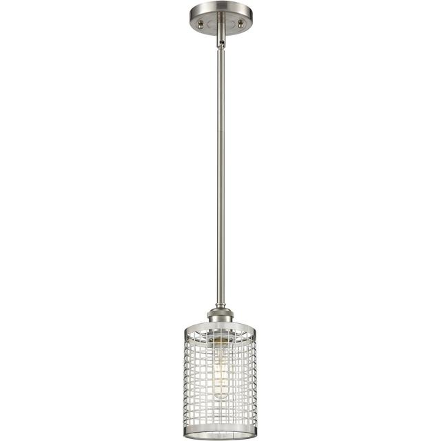 Innovations Lighting 516-1S-SN-M18-SN Nestbrook 1 Light 4.75 inch Satin Nickel Pendant Ceiling Light