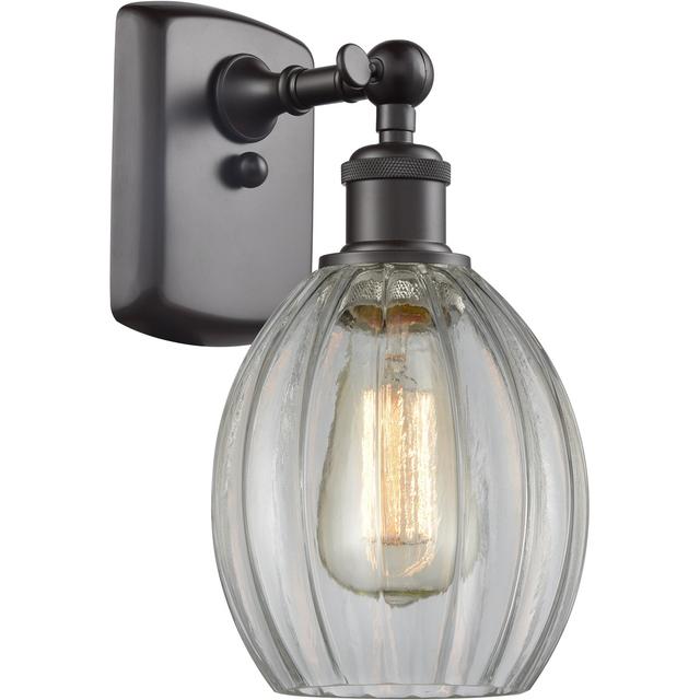 Innovations Lighting 516-1W-OB-G82 Ballston Eaton 1 Light 6 inch Oil Rubbed Bronze Sconce Wall Light, Ballston