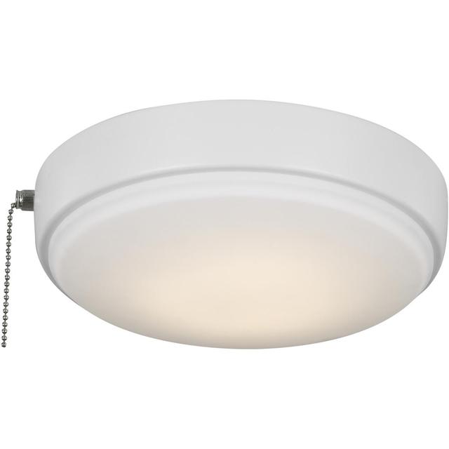 Visual Comfort Fan Collection MC265RZW Universal LED Matte White Fan Light Kit