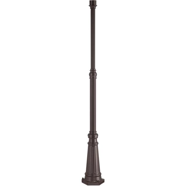 Lighting New York PO9140Z Quoizel Signature 79 inch Medici Bronze Pier and Post Accessory PO9140Z - Open Box