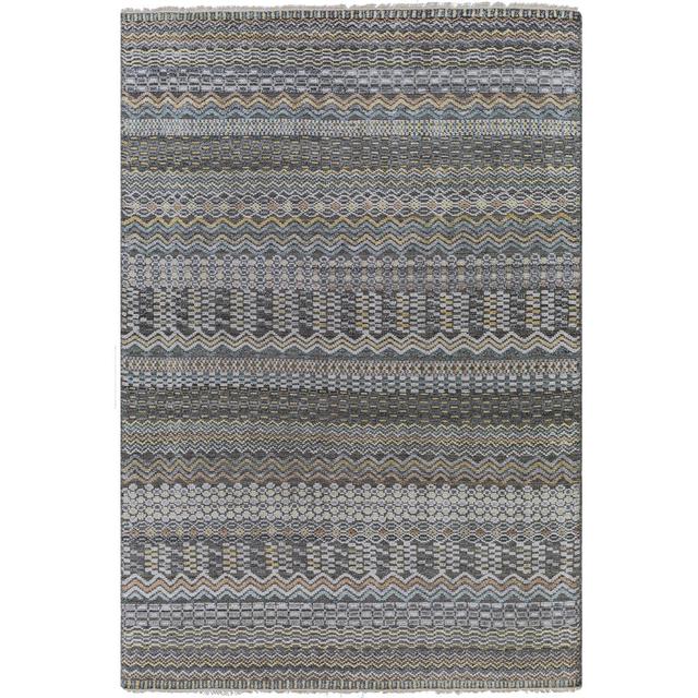 Surya NBI2312-69 Nobility 108 X 72 inch Charcoal Rug in 6 X 9, Rectangle