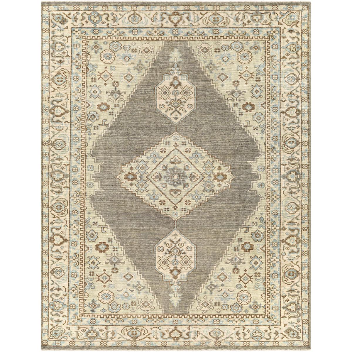 Surya PAL2304-1014 Palais 168 X 120 inch Charcoal Rug in 10 x 14, Rectangle